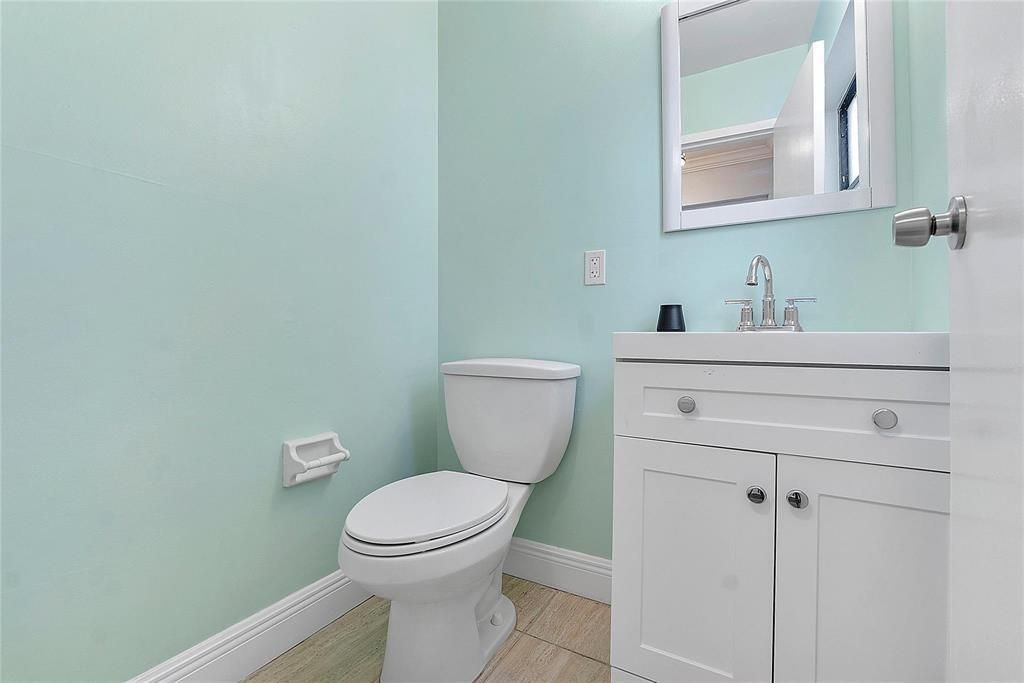 Half Sized Bathroom
