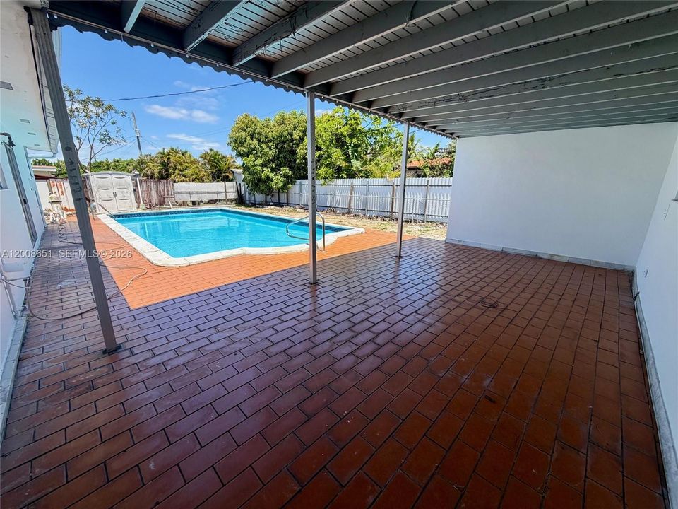Terrace and Pool