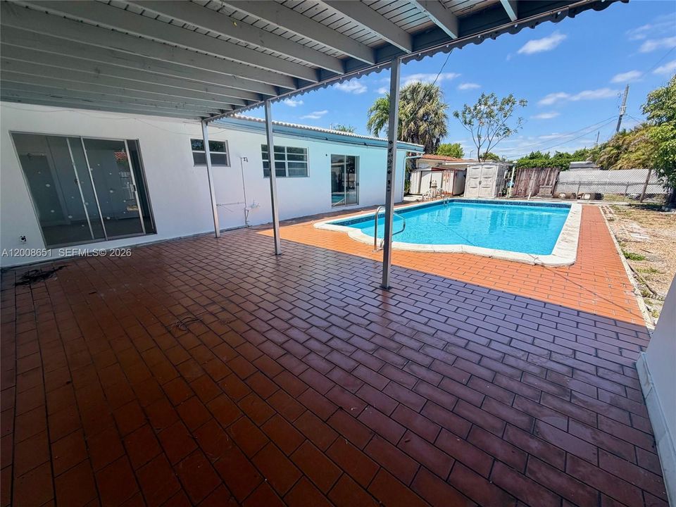 Terrace and Pool