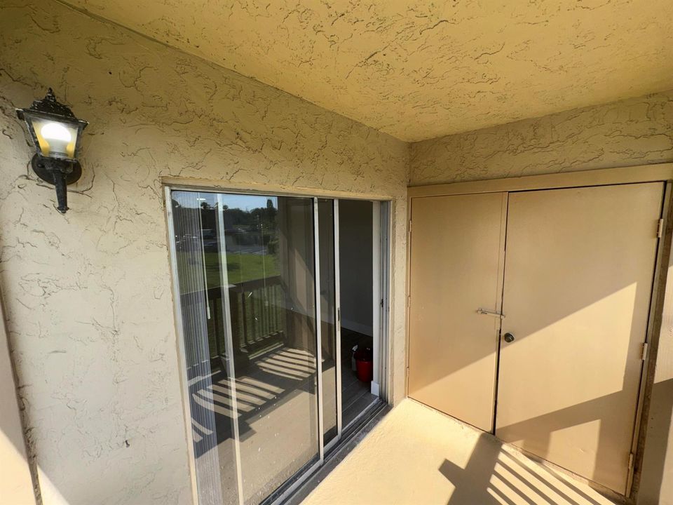 East Side Facing Open Balcony