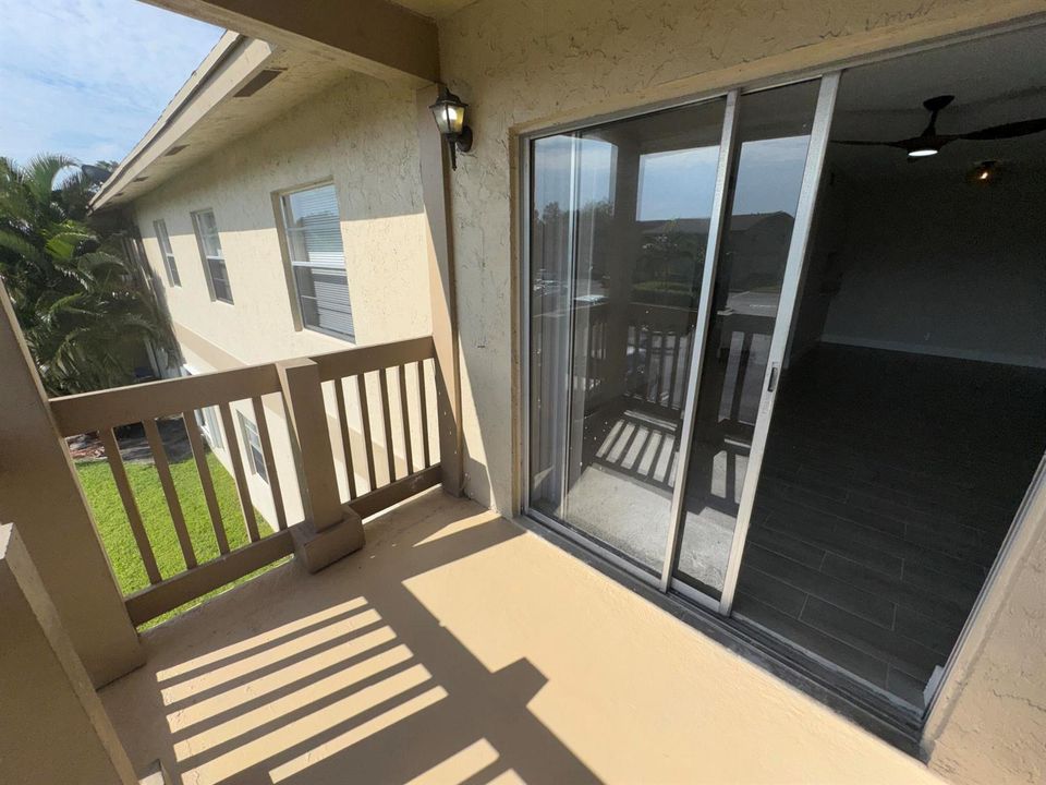 East Side Facing Open Balcony