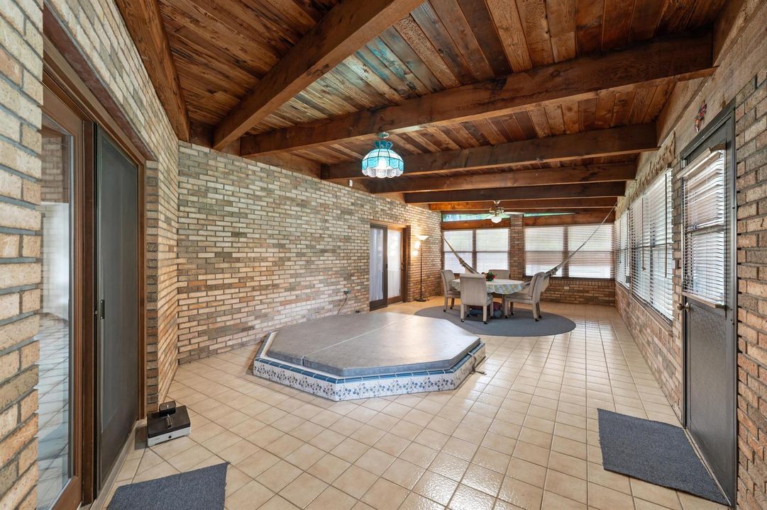 indoor hot tub
