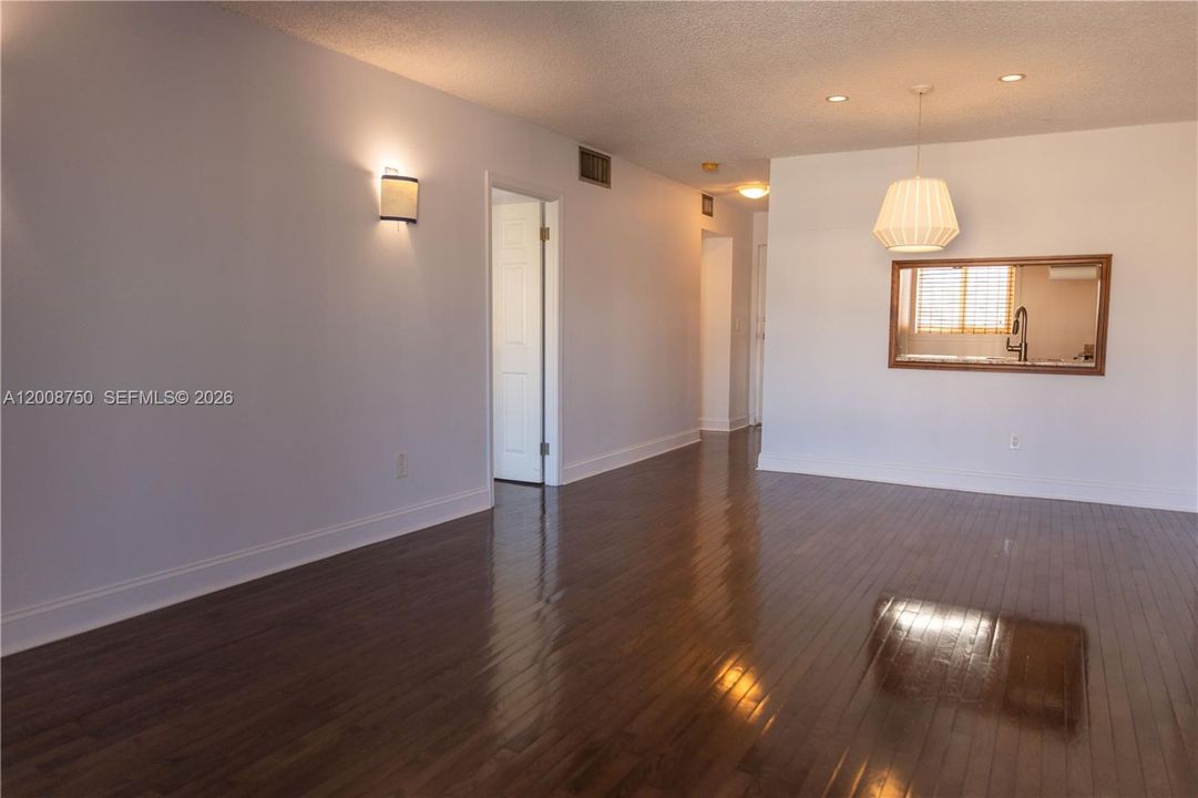 View of Living Room from Balcony