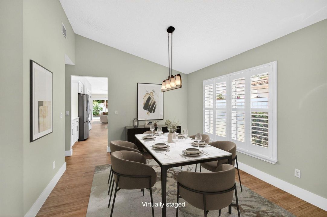 Formal dining room