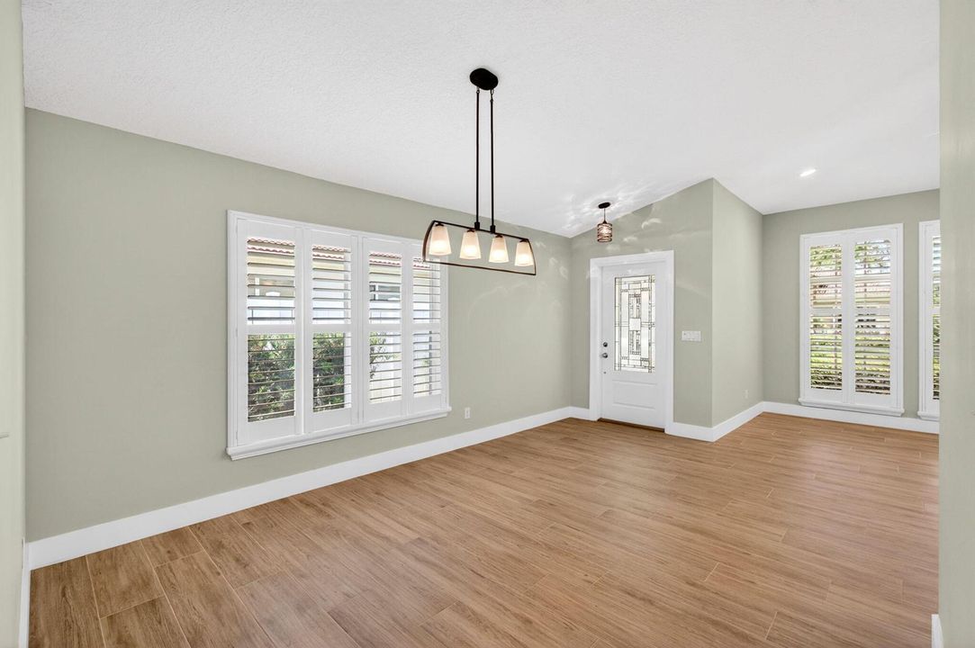 Formal dining room