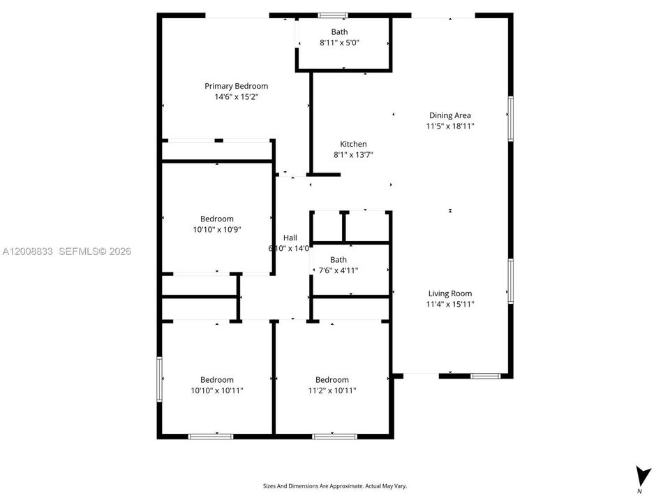 For Sale: $585,000 (4 beds, 2 baths, 1476 Square Feet)