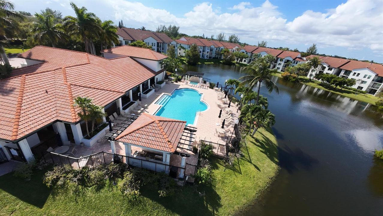 Mirabella Villas Drone Clubhouse north s