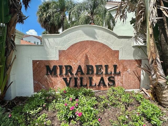Mirabella 2025 sign