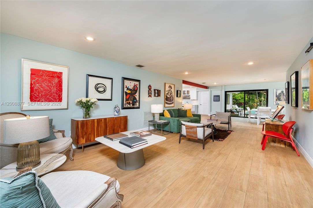 Open Plan Living Area