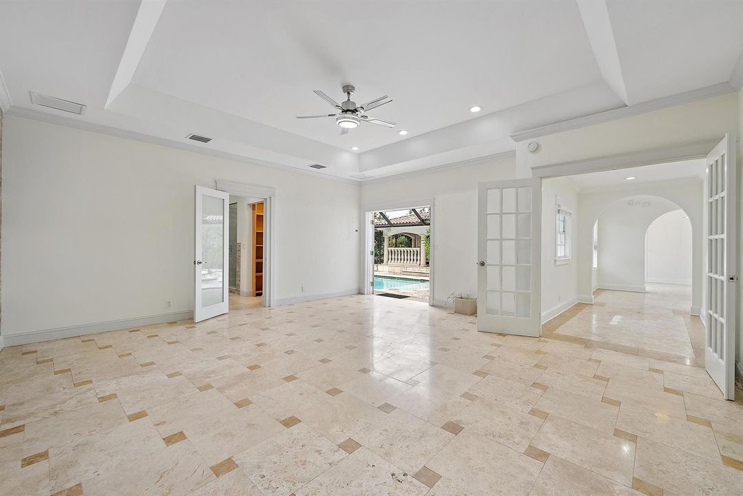 First floor primary suite.