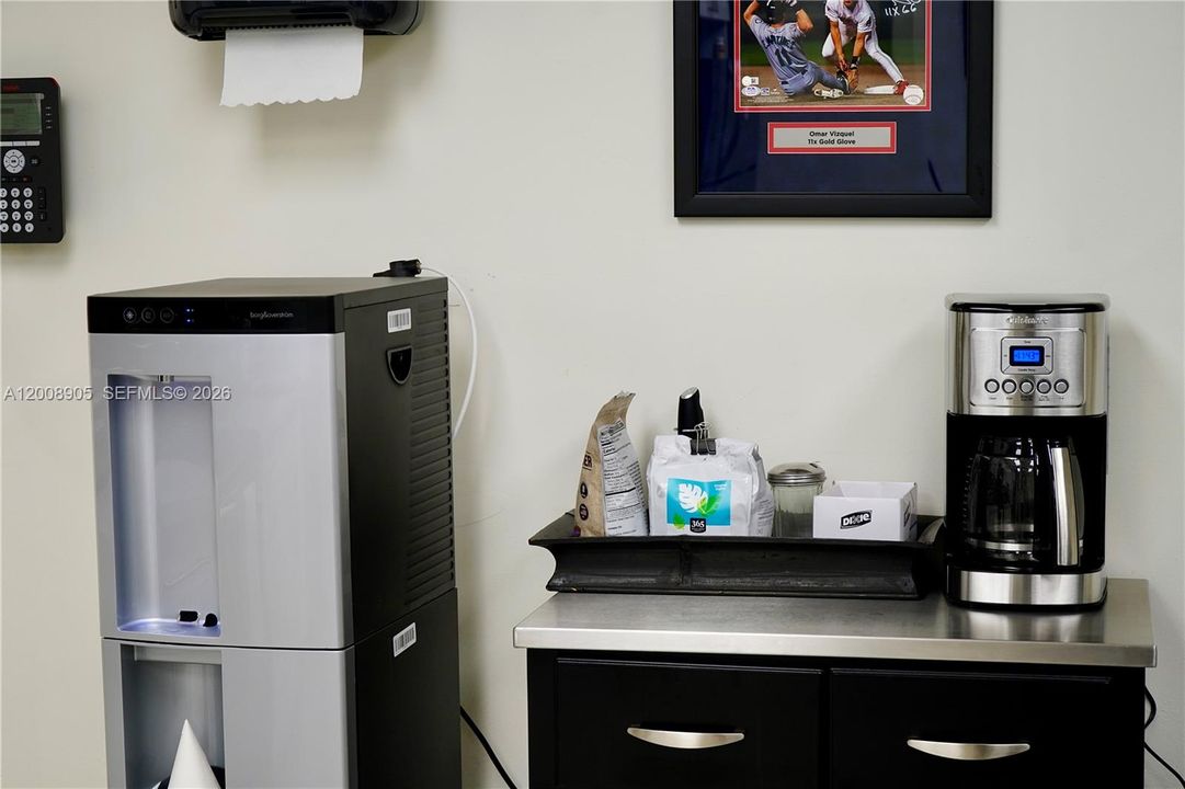 Water and Coffee Machines