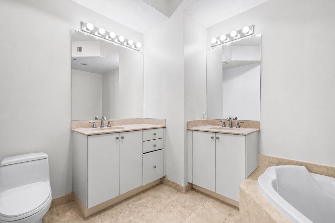Primary Bathroom Dual Sinks