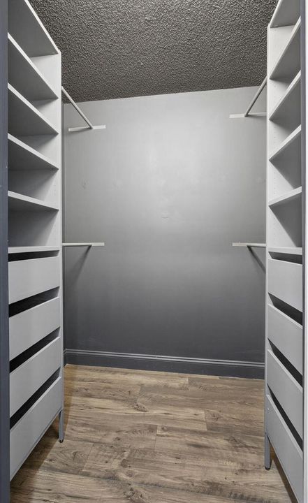 Primary walk in closet