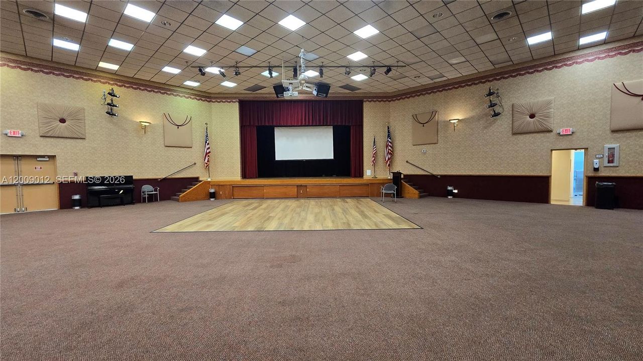 Auditorium and Theatre