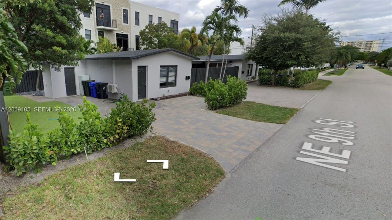Street View of Prime Corner Lot