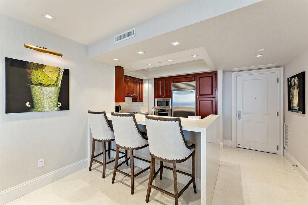 Open Kitchen with Ocean Views