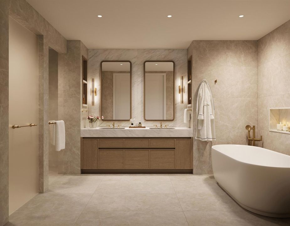 Private Residence Primary Bathroom Schem