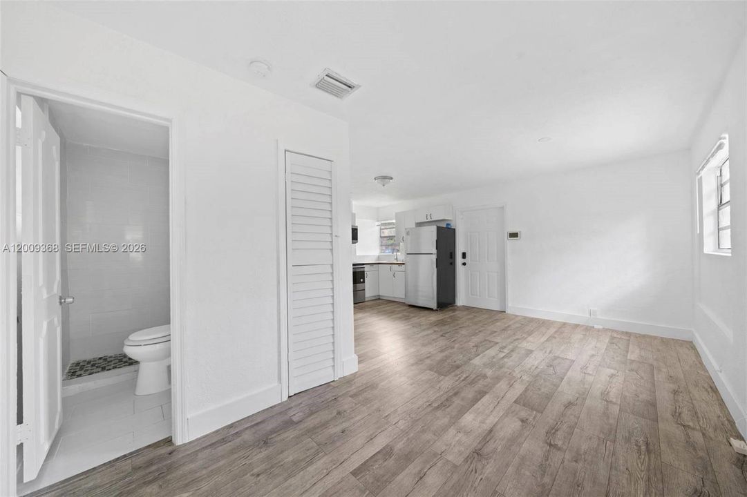 Living room of unit 2