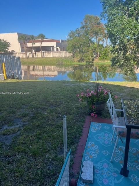 canal view from patio