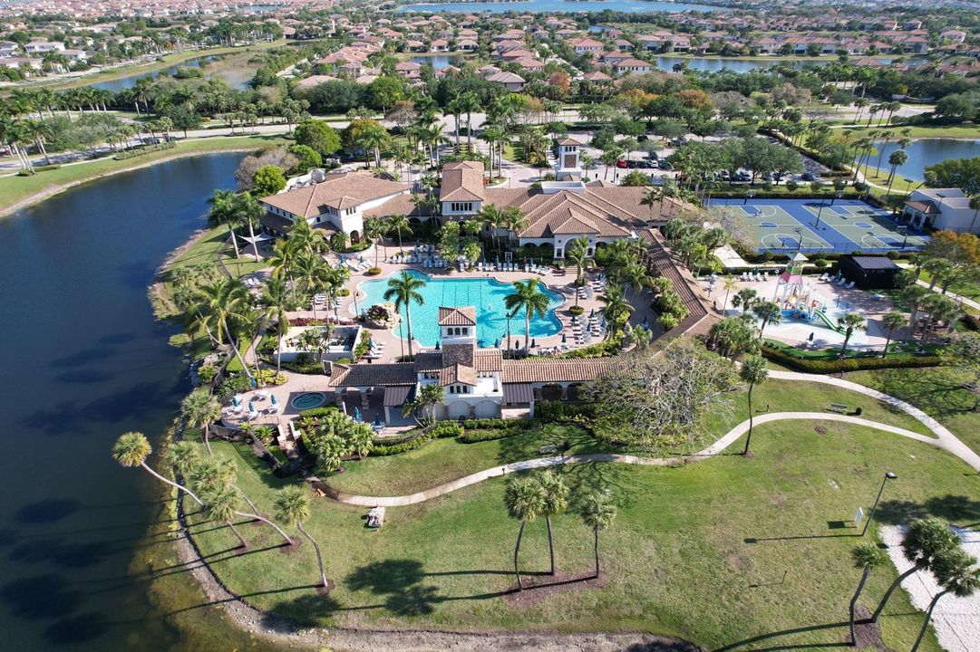 Aerial Main Clubhouse Back