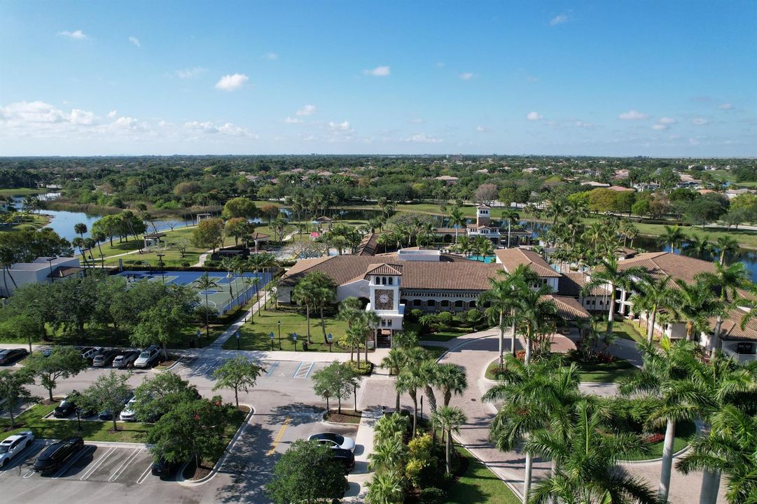 Aerial Main Clubhouse