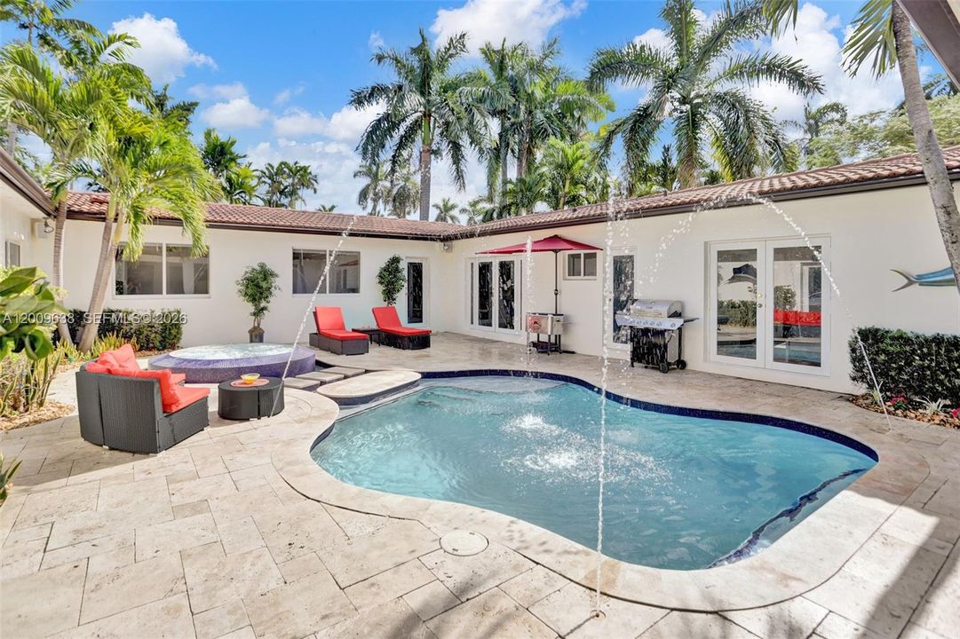 Pool Courtyard