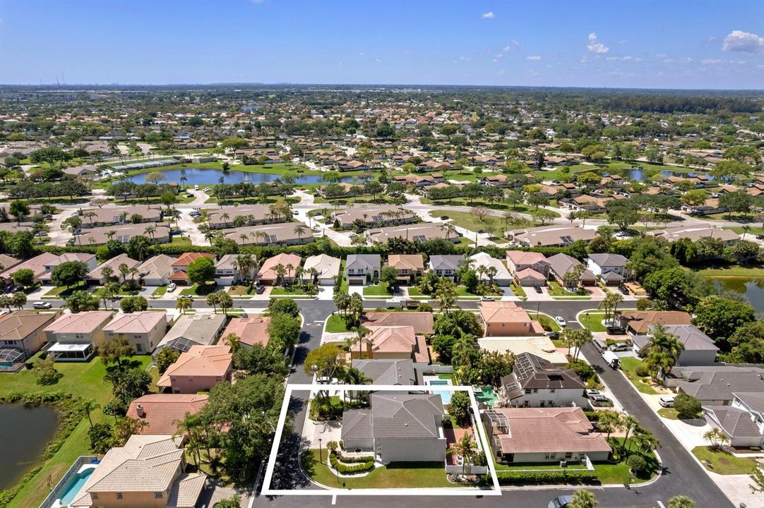 Aerial Neighborhood View