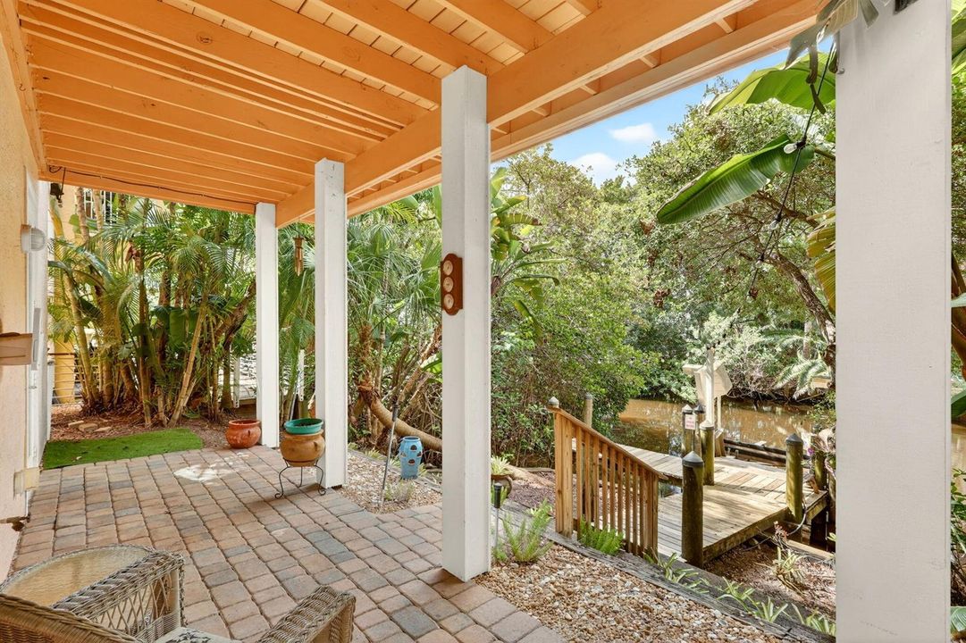 32 Patio Facing Creek