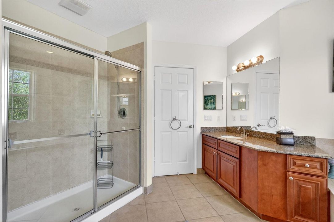 29 MBA Vanity and Walk-In Shower