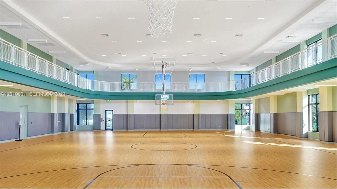 Basketball court