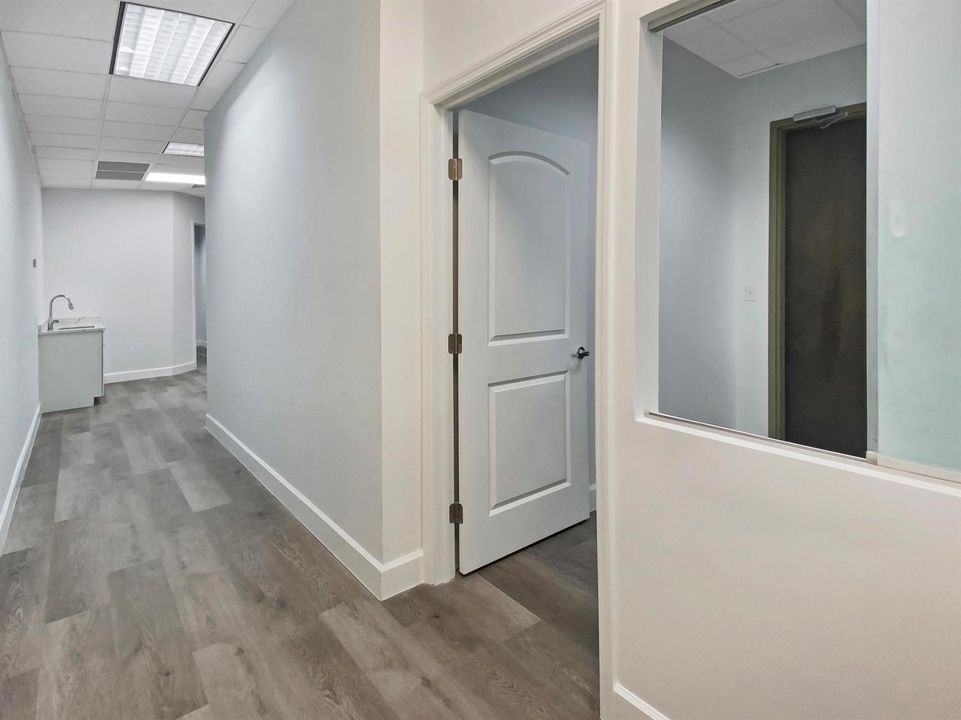 Behind Reception