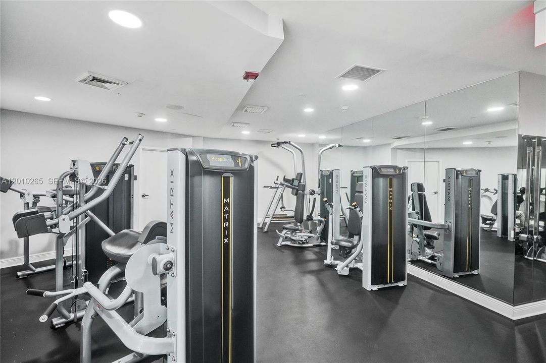 State of the Art Fitness Center w/ 3 rooms