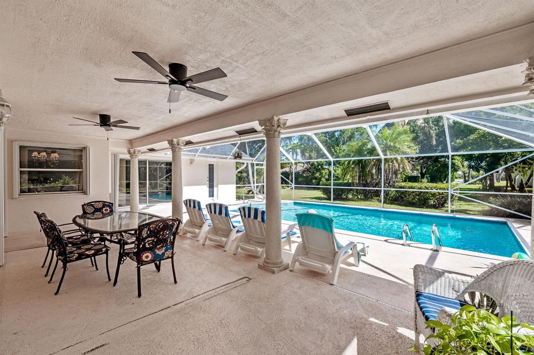 Screened Patio with Dining Area