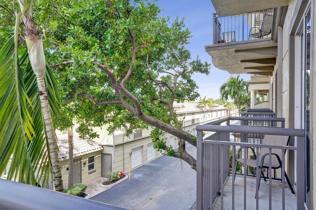 Balcony off each bedroom