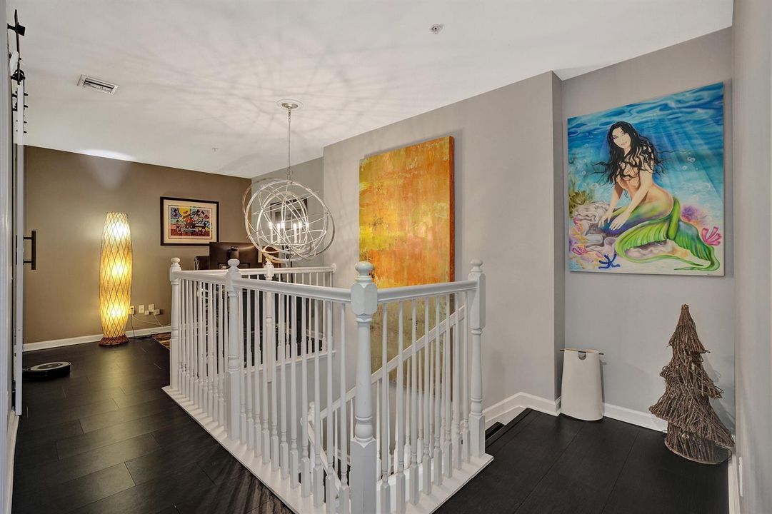 Upstairs