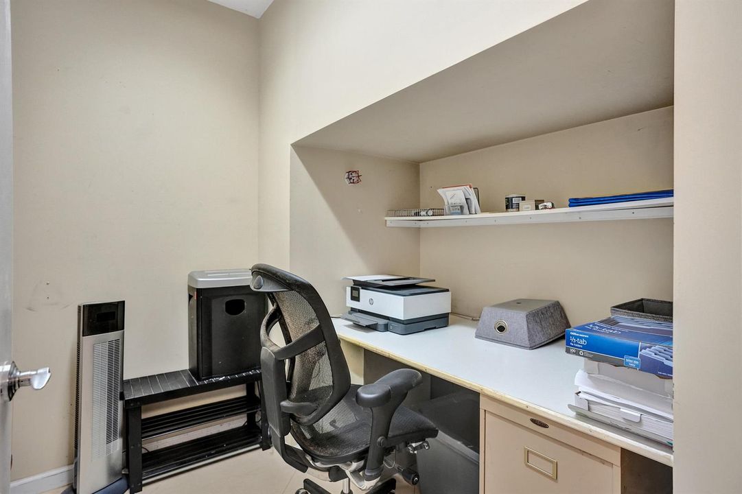 Downstairs office