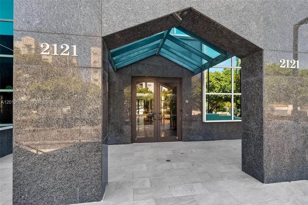 Back entrance