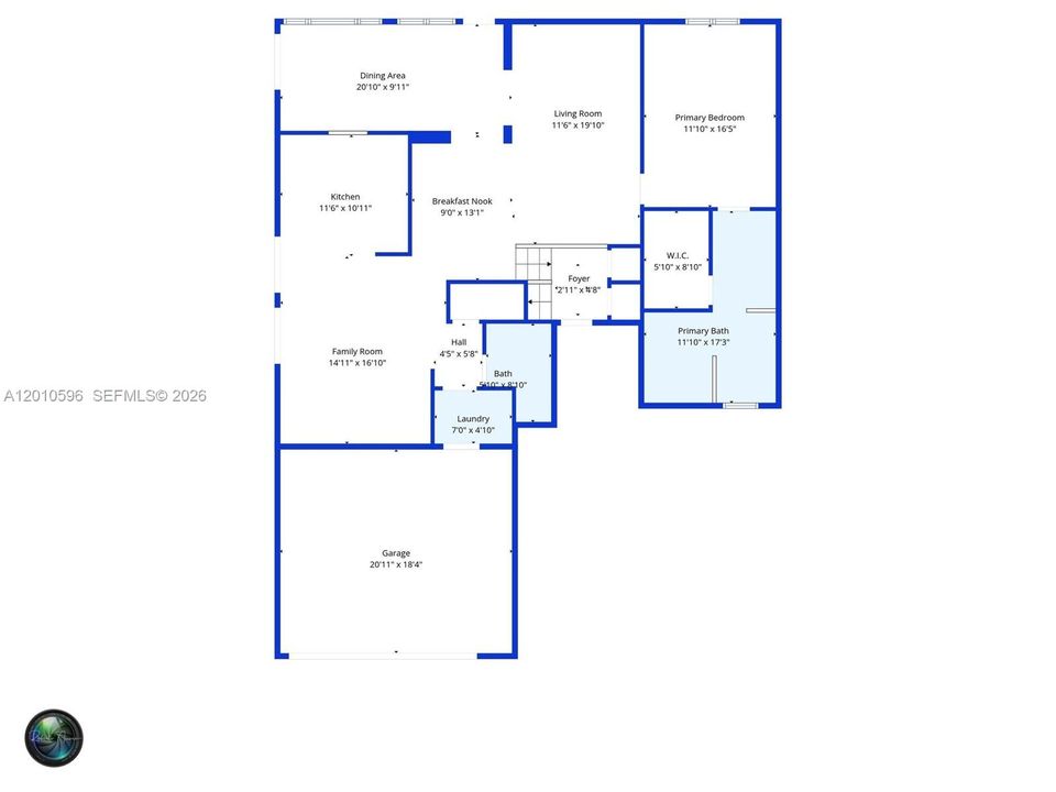 Activo con contrato: $825,000 (4 camas, 2 baños, 2476 Pies cuadrados)