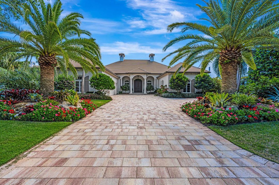 Expansive Driveway