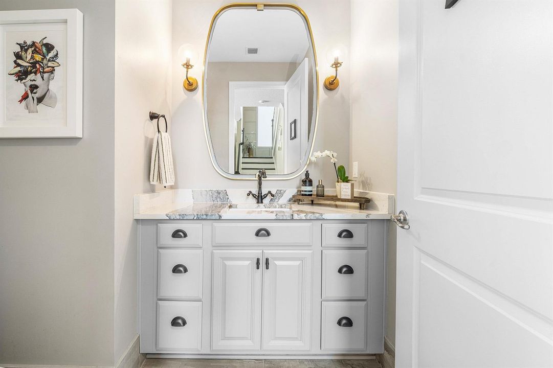 Half Bath first floor