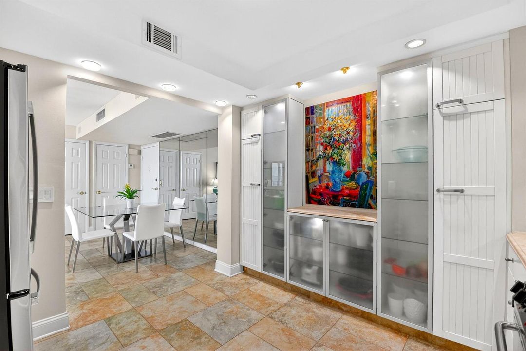 Kitchen View of Dining Room