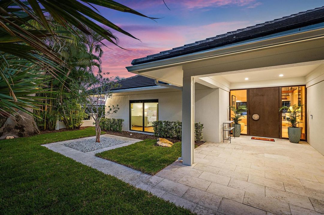 Twilight Front Entrance