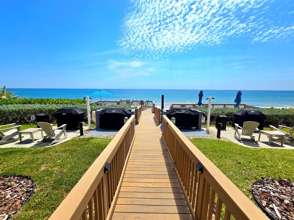 Walkway To Beach