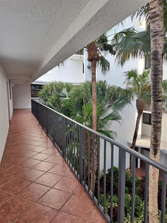 Walkway to Unit