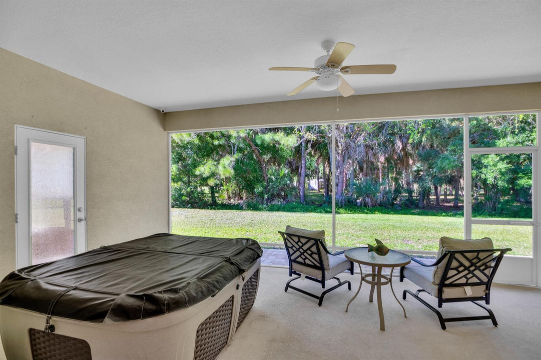 Screened porch