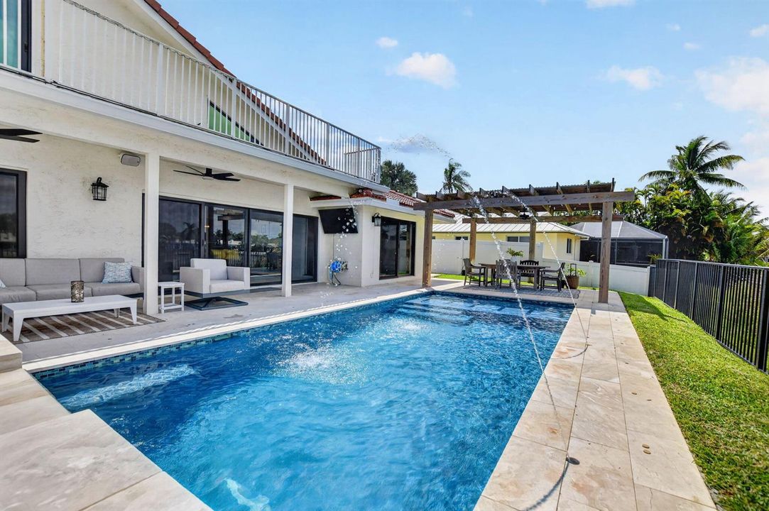 Pool Fountain