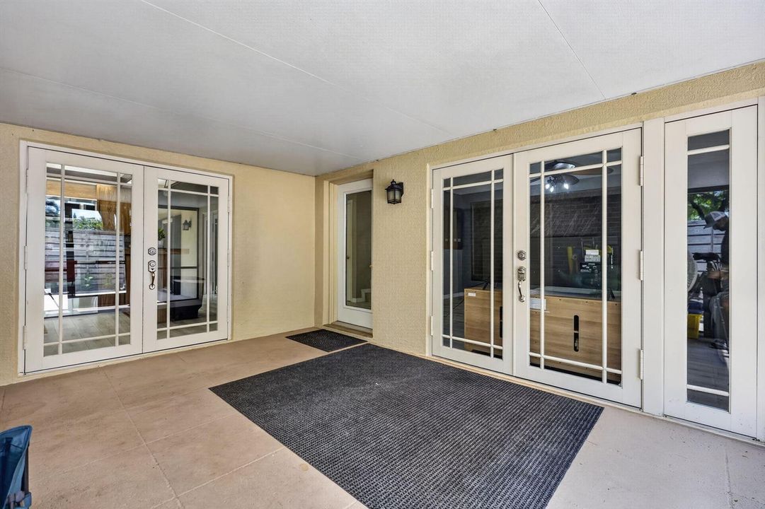 Hurricane impact french doors