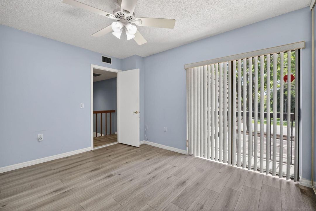 2nd bedroom with open balcony