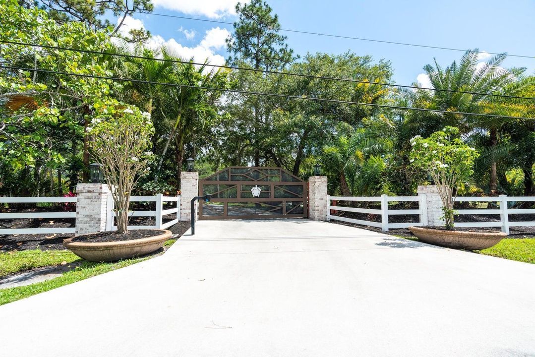 Private Gated Entrance