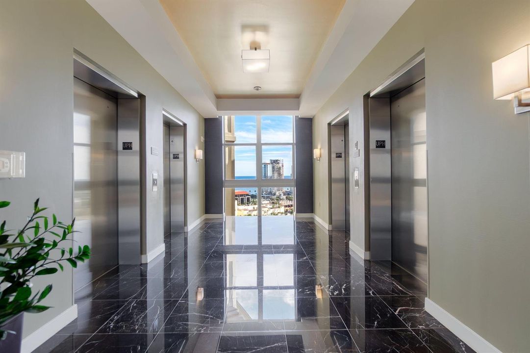 Upper Penthouse Elevator Landing